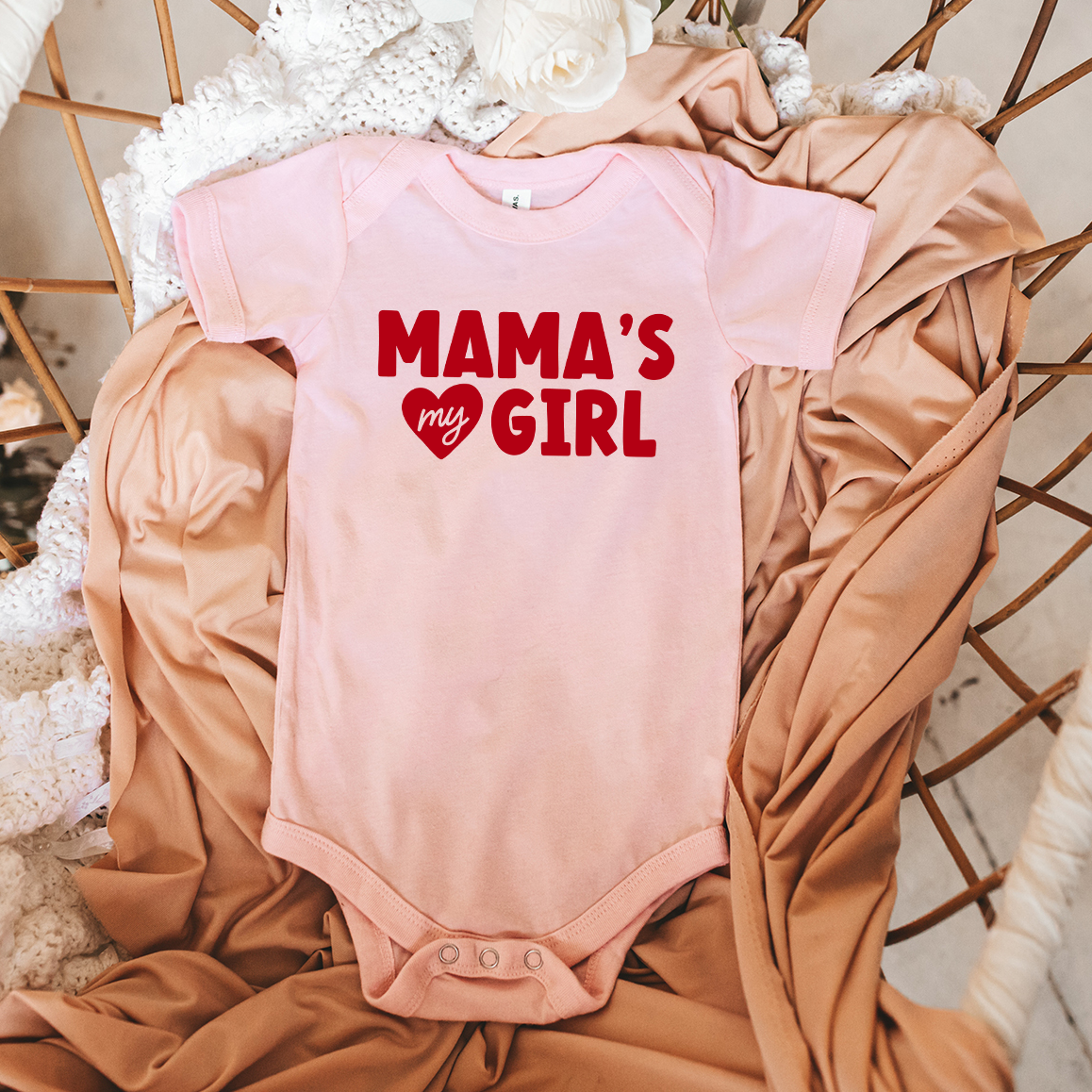 Mamas my girl deals onesie